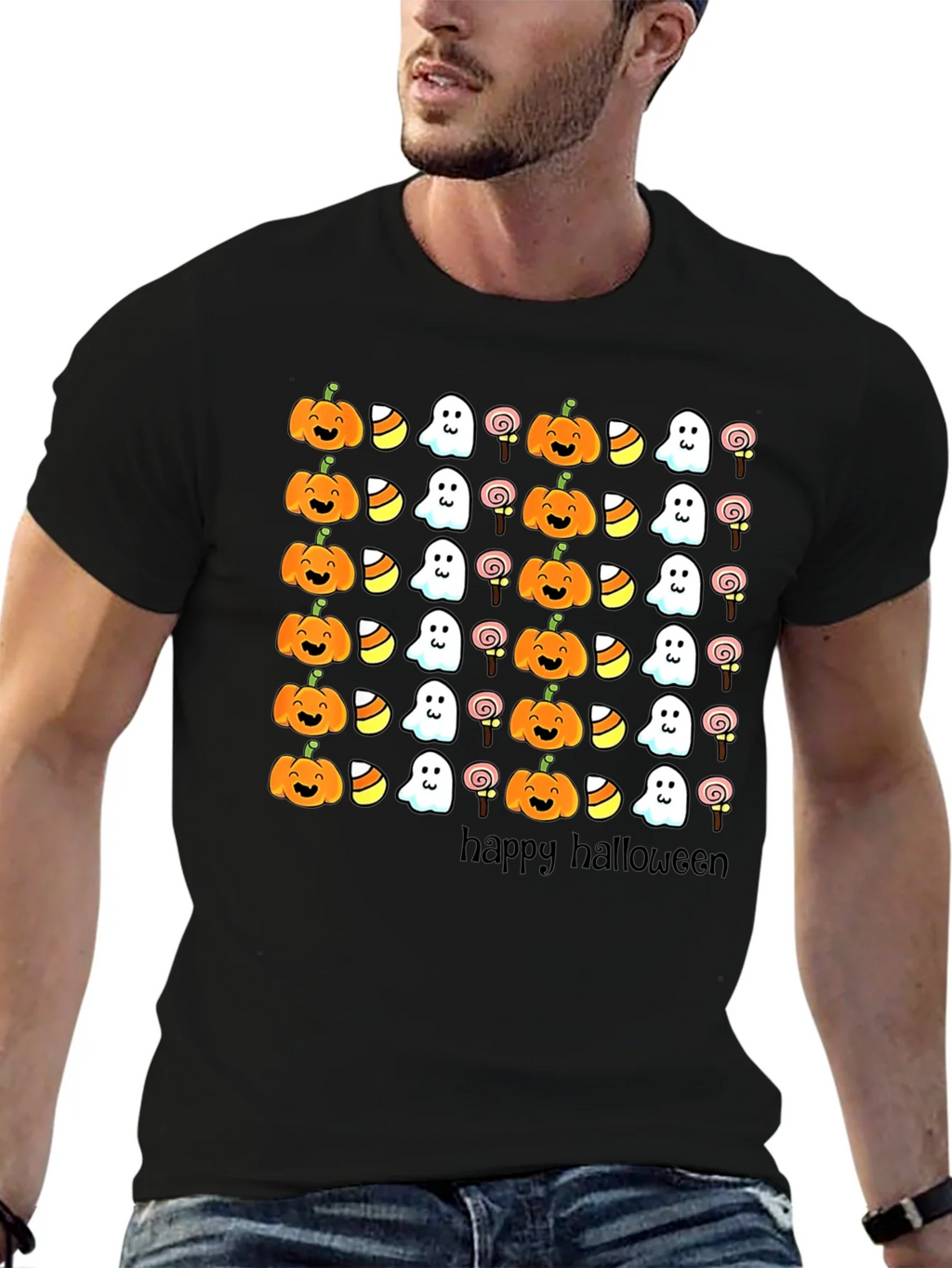 Happy Halloween Pattern Tee product image 6