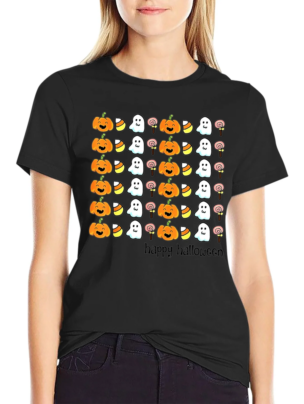 Happy Halloween Pattern Tee product image 2