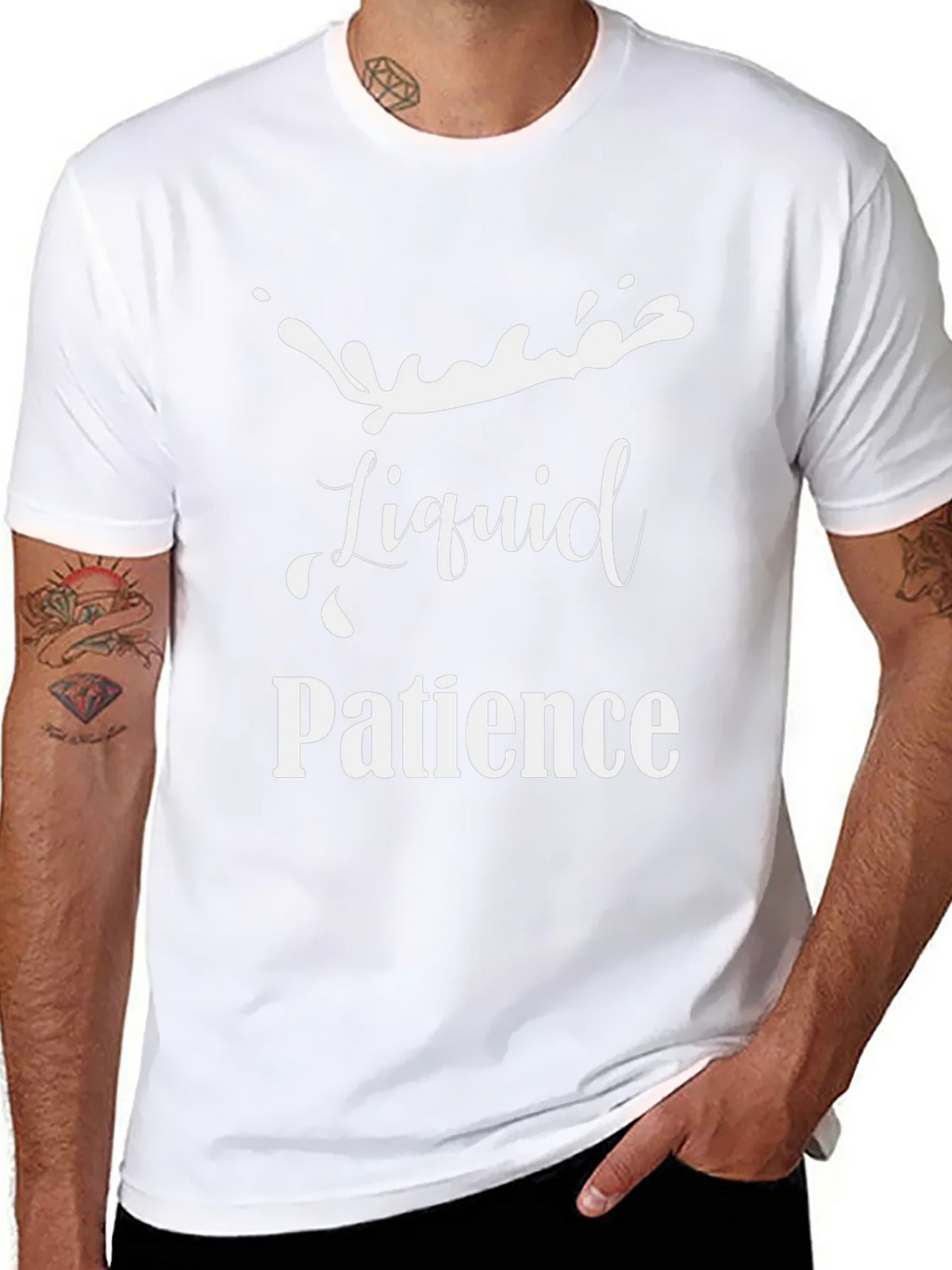 Liquid Patience Graphic T-Shirt - Black product image 7