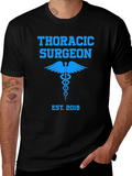 Thoracic Surgeon Est. 2019 Graphic T-Shirt product image 1