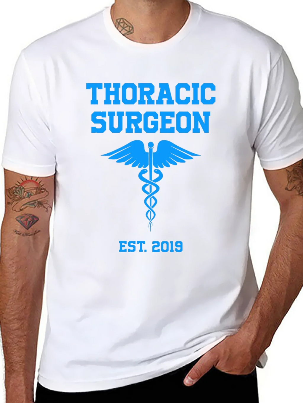 Thoracic Surgeon Est. 2019 Graphic T-Shirt product image 6