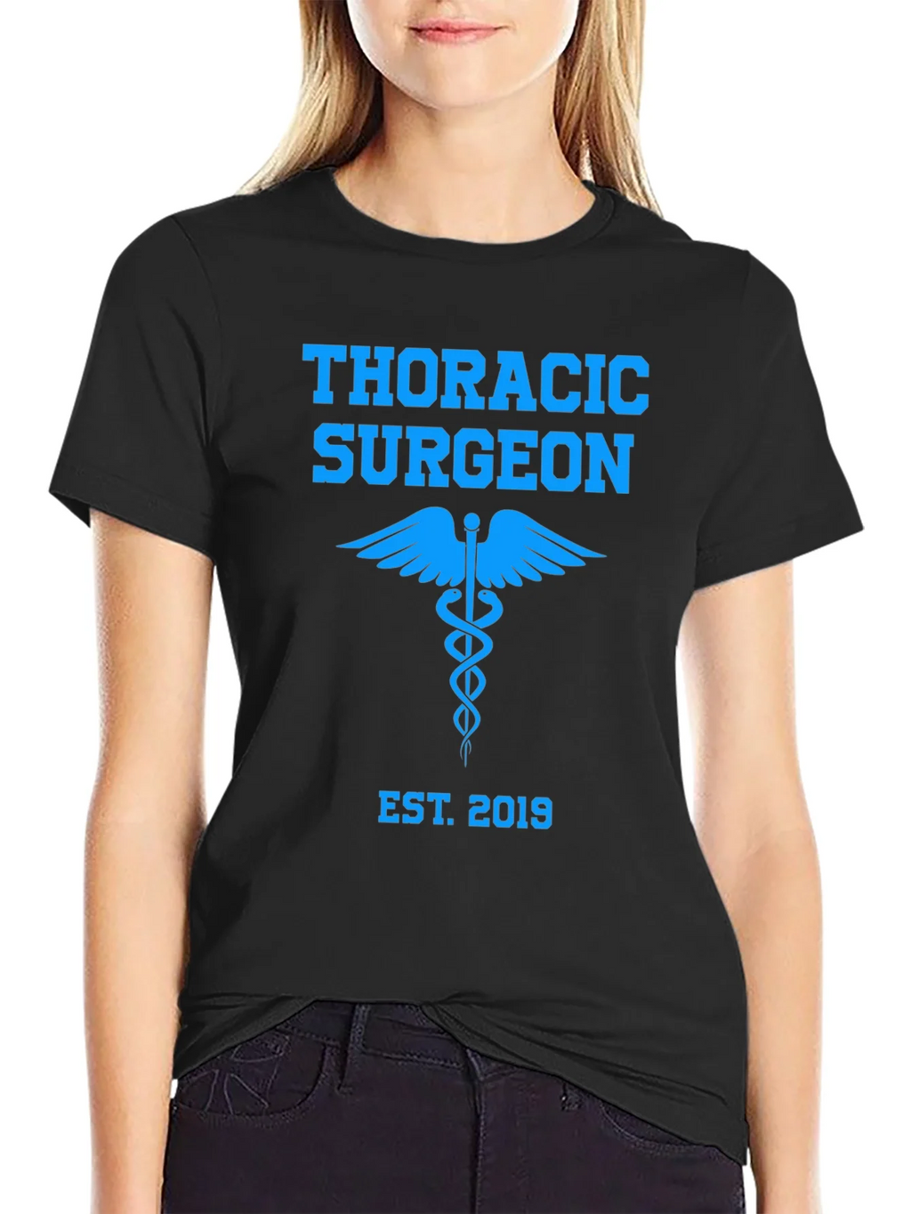 Thoracic Surgeon Est. 2019 Graphic T-Shirt product image 2