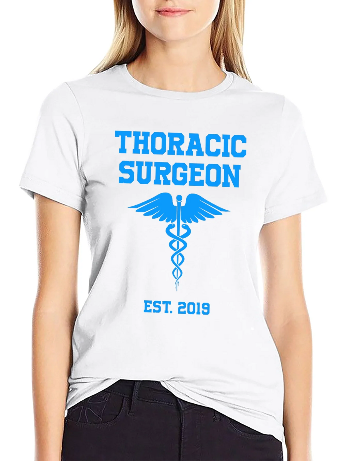 Thoracic Surgeon Est. 2019 Graphic T-Shirt product image 7