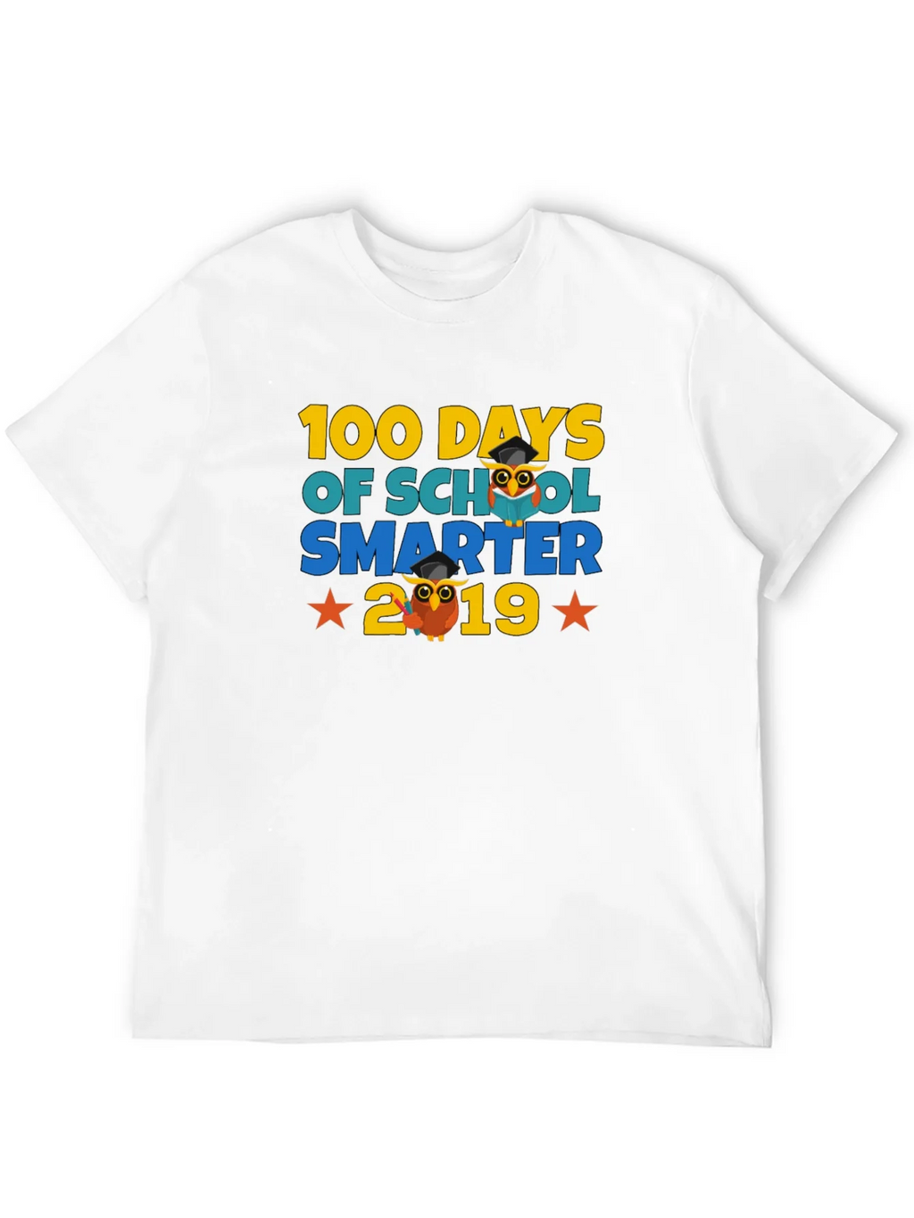 100 Days of School Smarter Owl T-Shirt product image 9