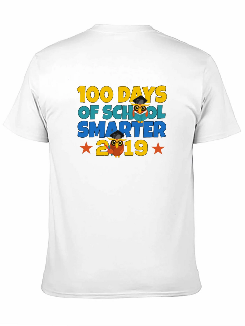 100 Days of School Smarter Owl T-Shirt product image 8