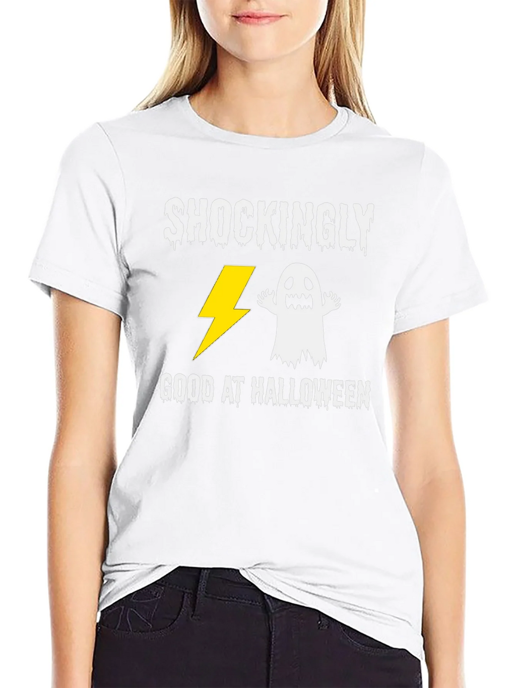 Shockingly Good At Halloween T-Shirt product image 6