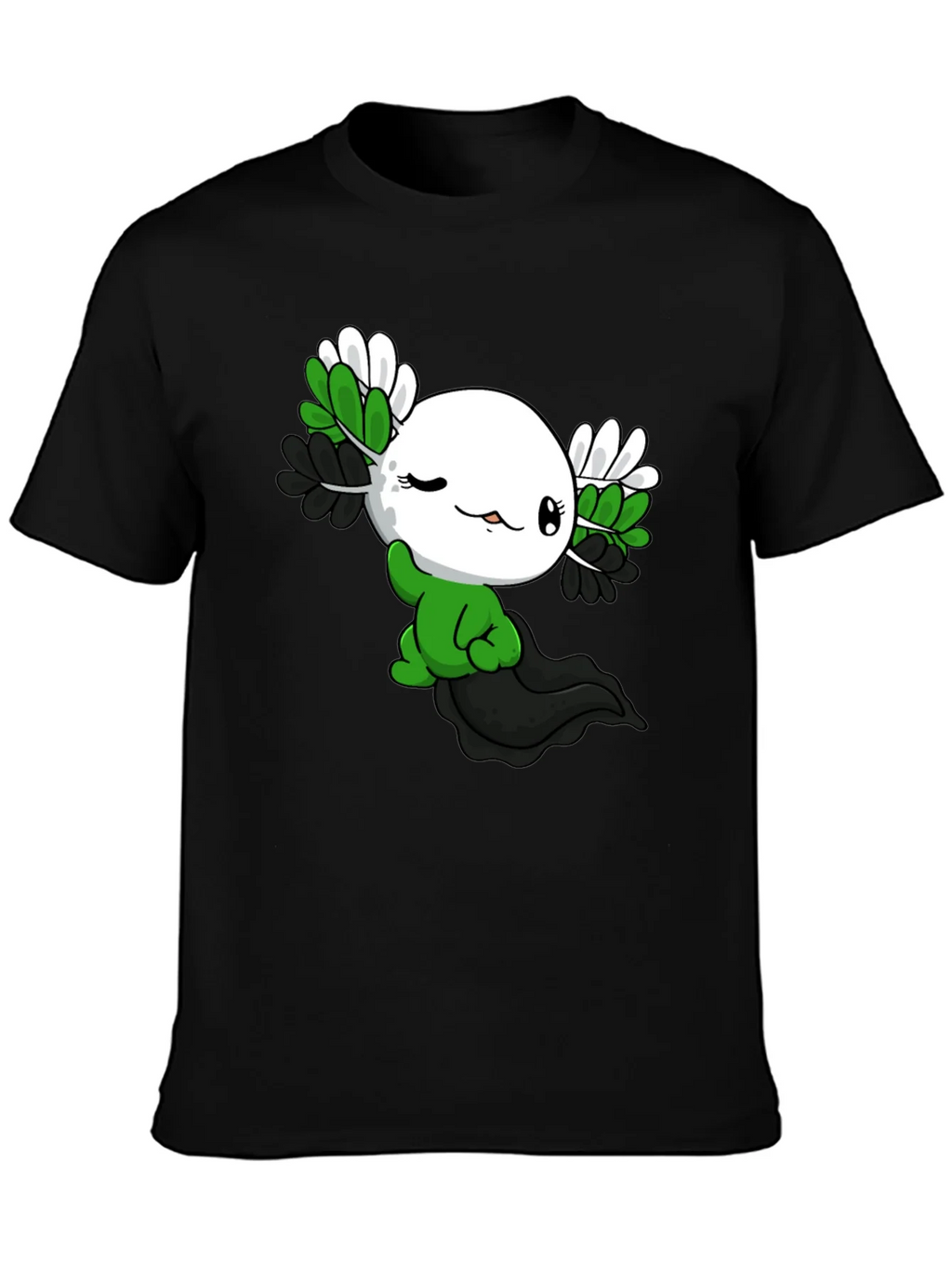 Axolotl Pride T-Shirt - Asexual product image 3
