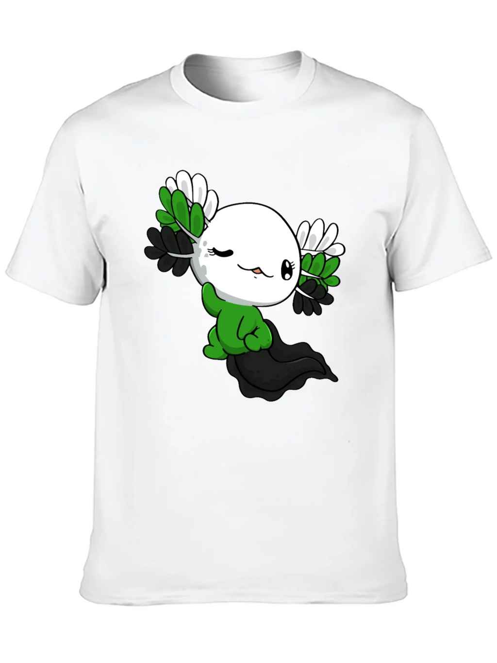 Axolotl Pride T-Shirt - Asexual product image 9