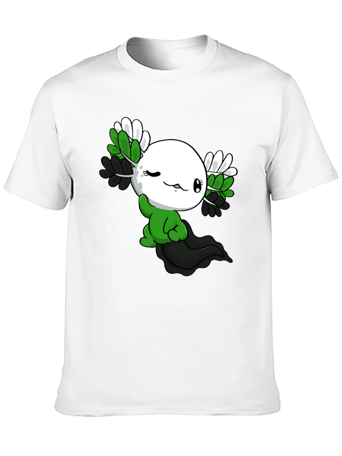 Axolotl Pride T-Shirt - Asexual product image 9