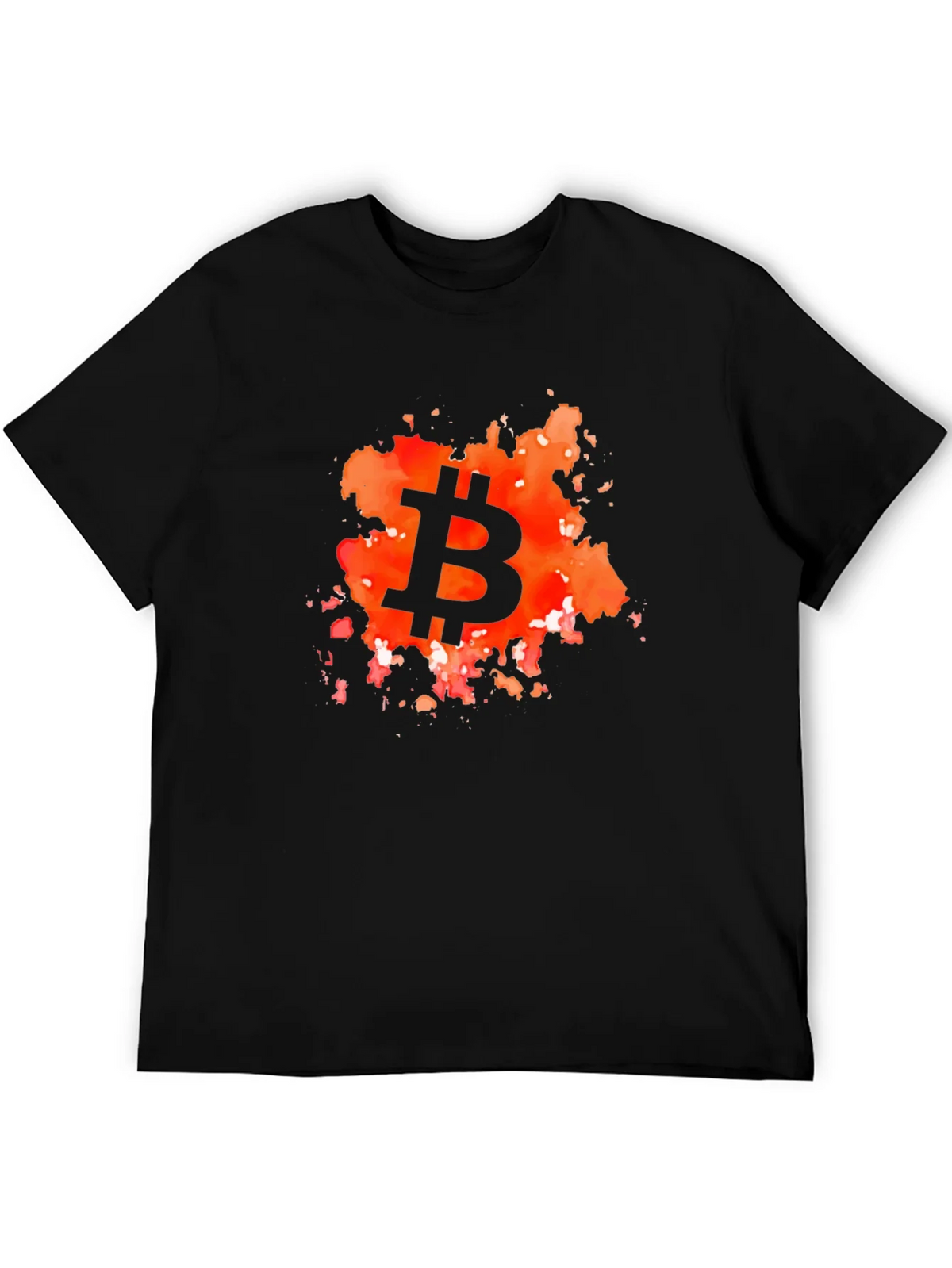 Bitcoin Splash Graphic T-Shirt product image 5