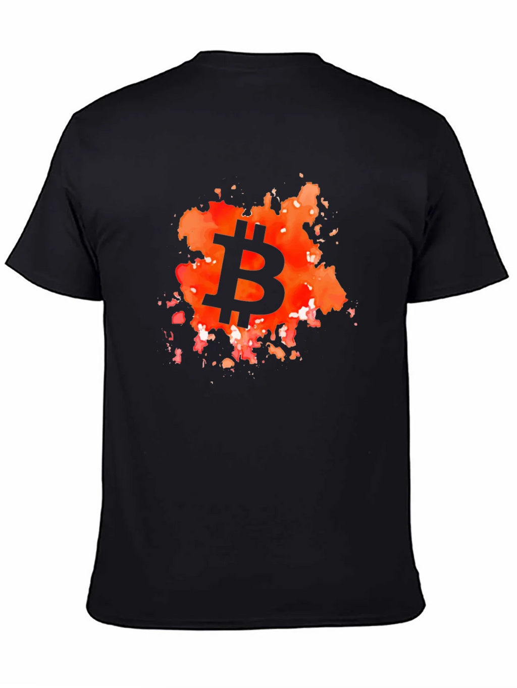 Bitcoin Splash Graphic T-Shirt product image 4