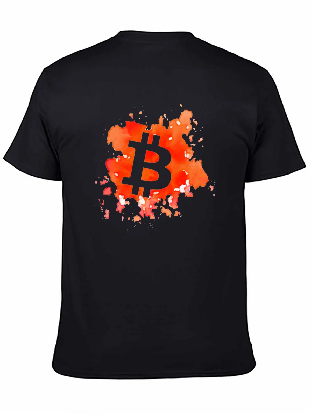Bitcoin Splash Graphic T-Shirt product image 4