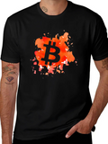 Bitcoin Splash Graphic T-Shirt product image 1