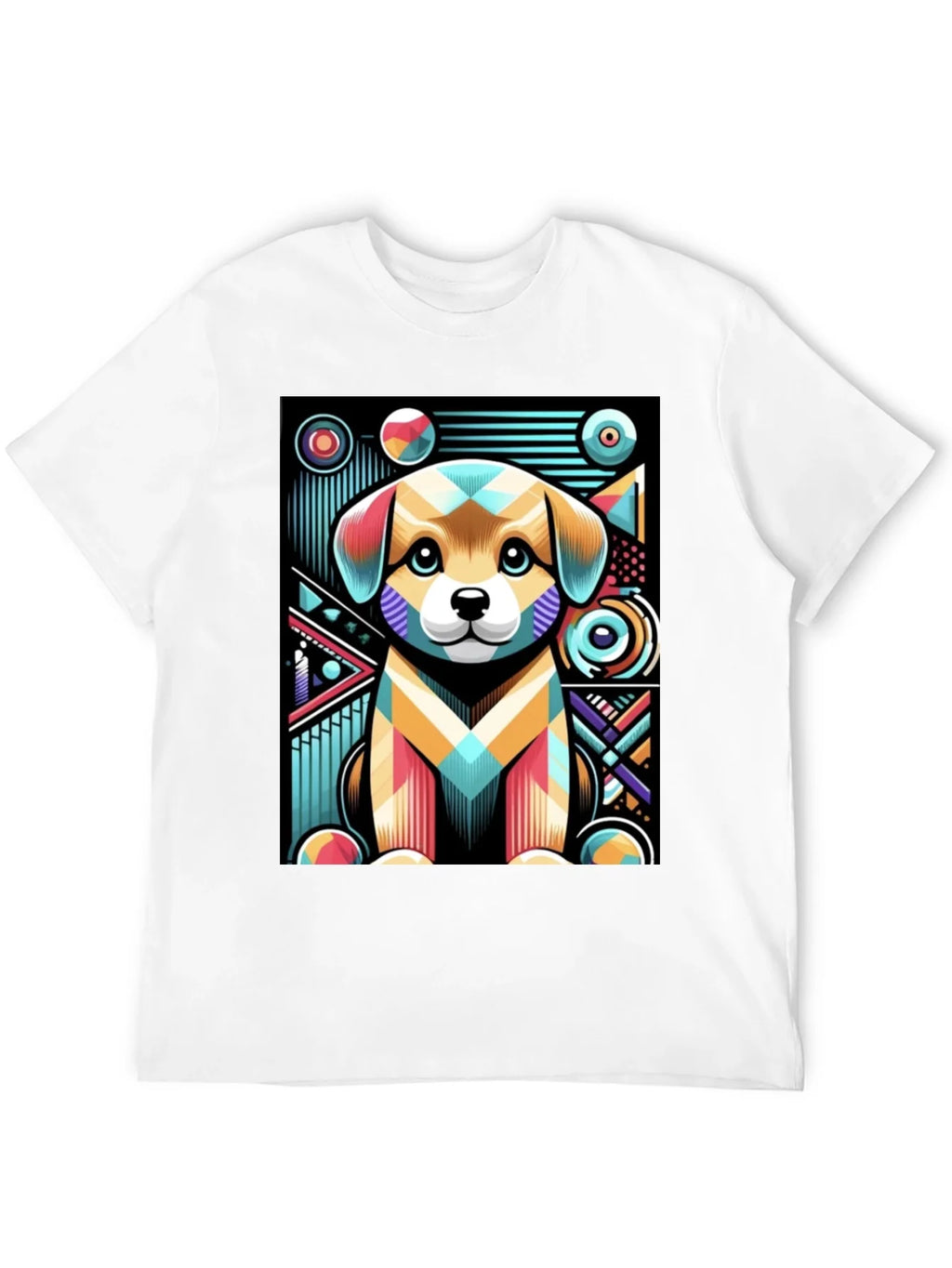 Abstract Puppy Graphic Tee product image 11