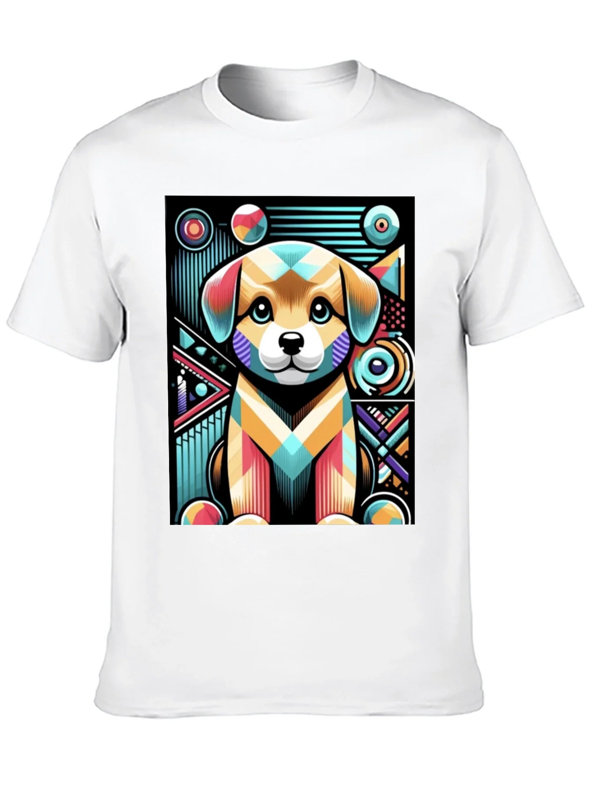 Abstract Puppy Graphic Tee product image 9