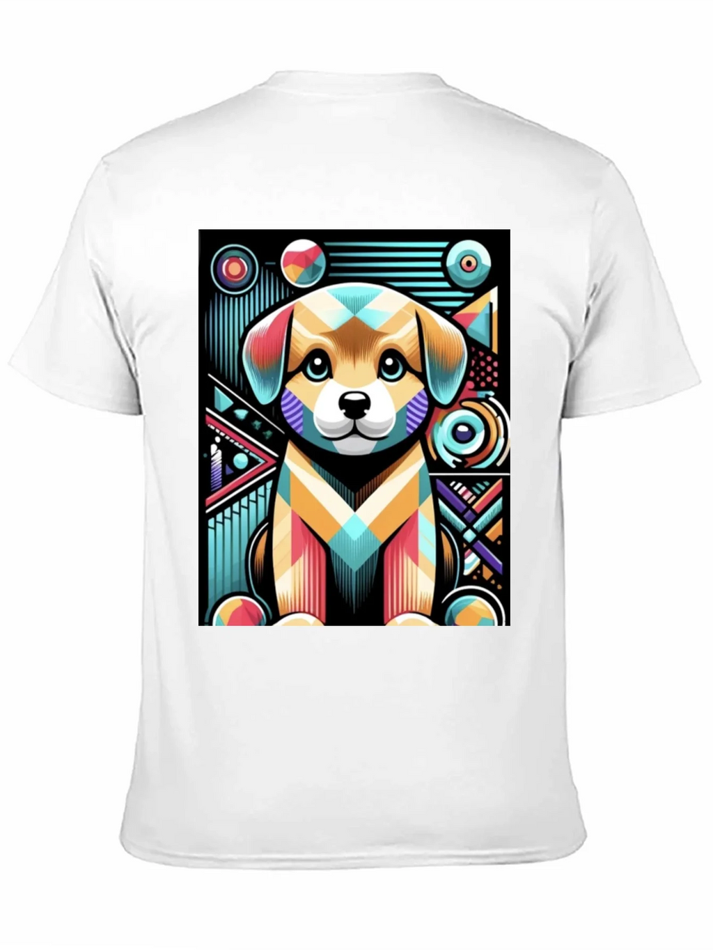 Abstract Puppy Graphic Tee product image 10