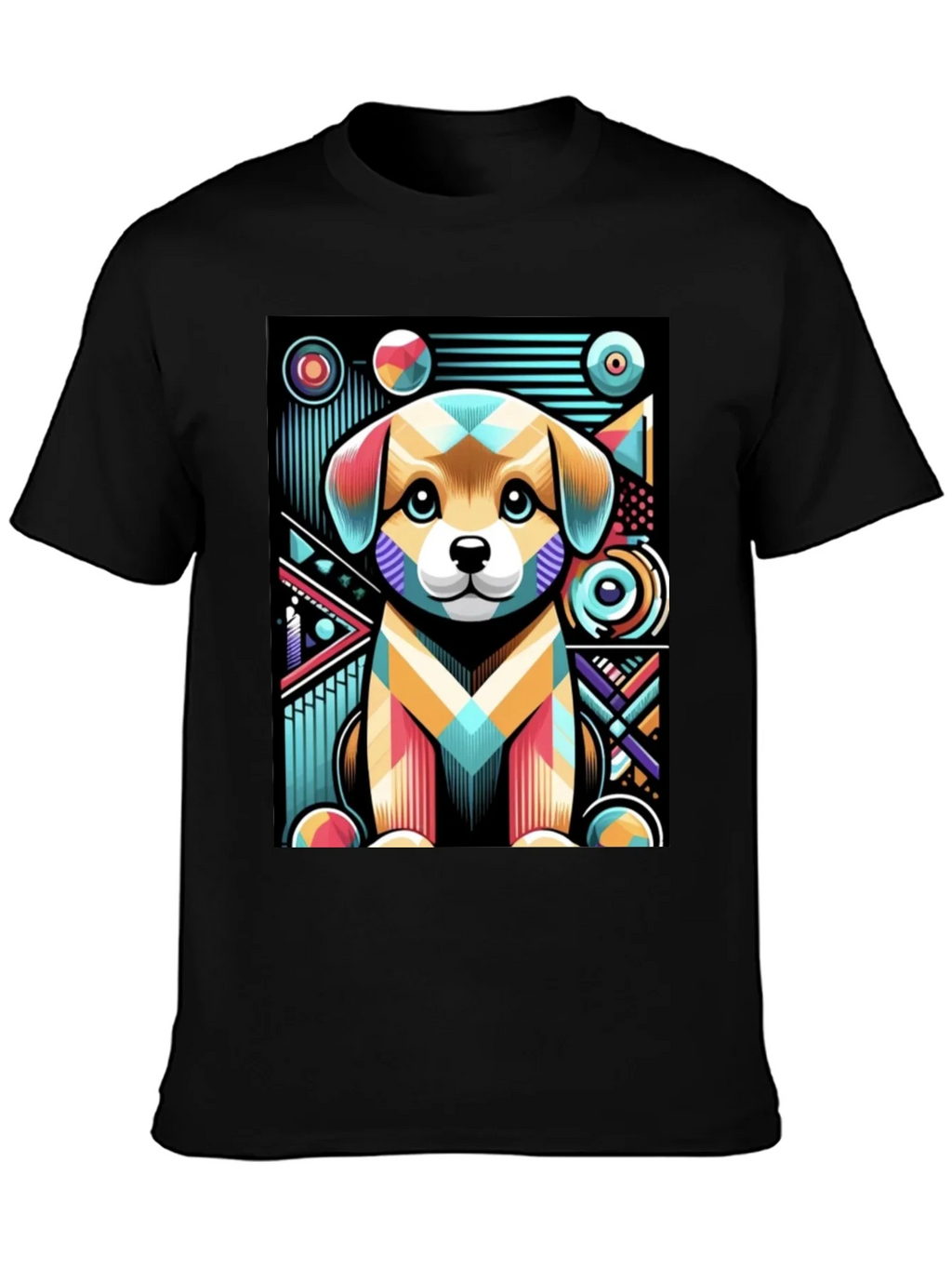 Abstract Puppy Graphic Tee product image 3