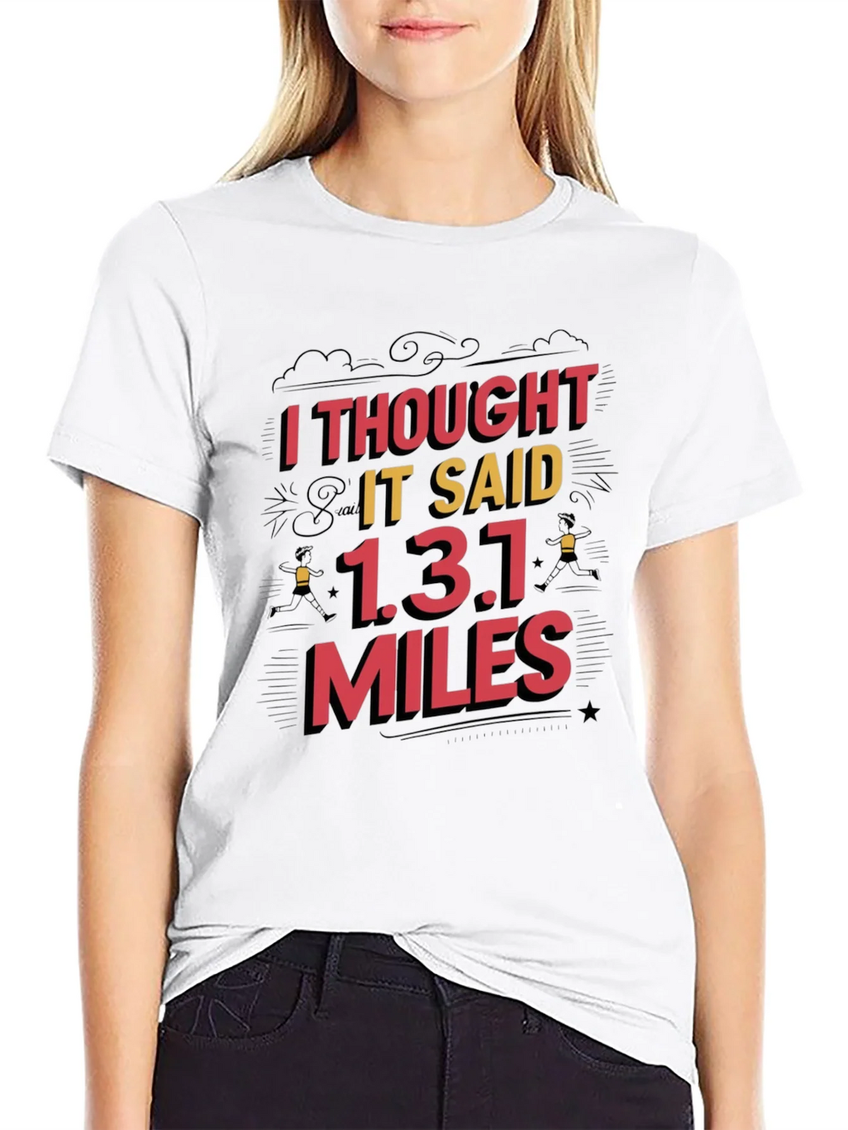 Funny Marathon Half Runner T-Shirt product image 8