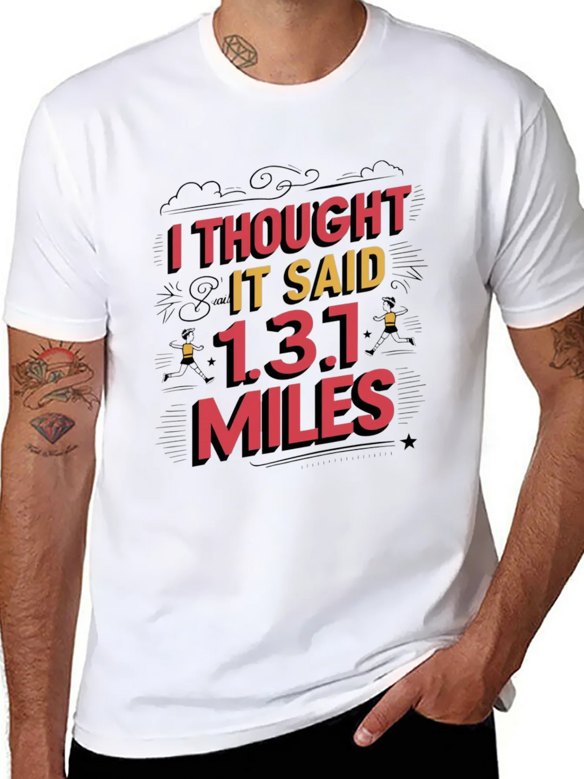 Funny Marathon Half Runner T-Shirt product image 7