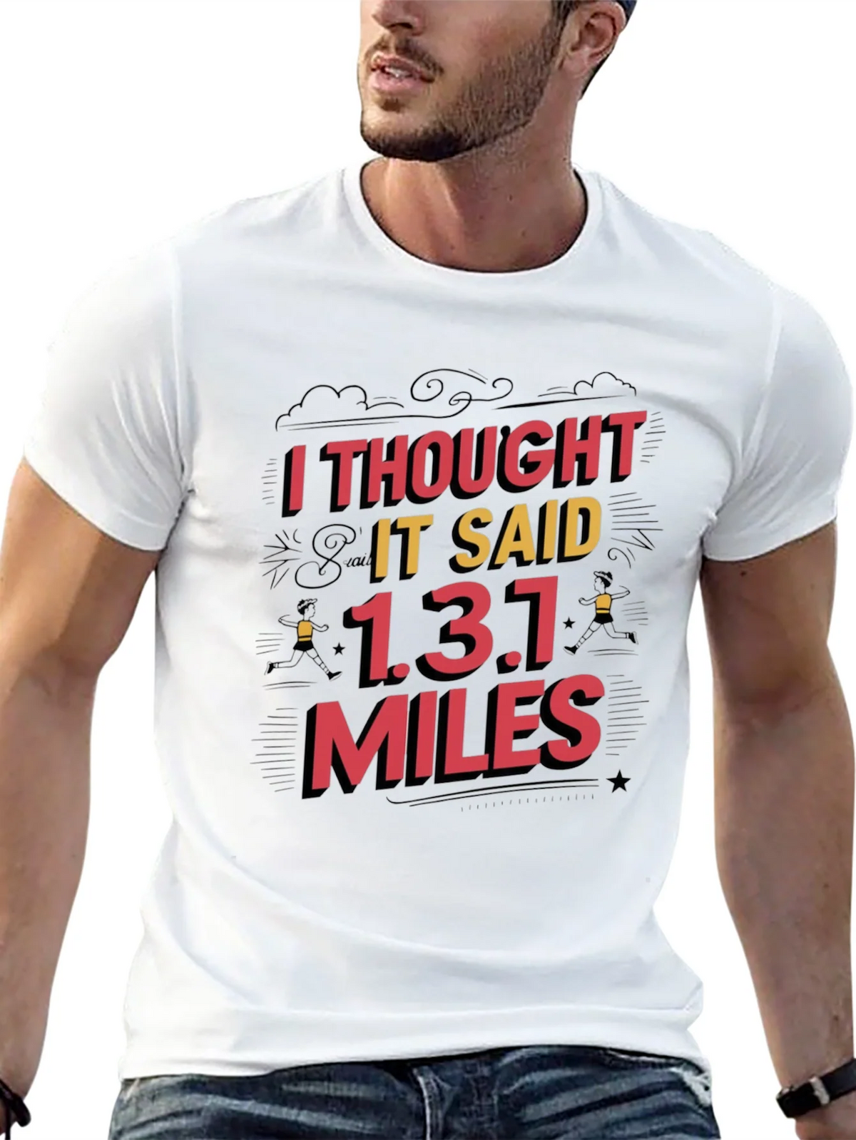 Funny Marathon Half Runner T-Shirt product image 12