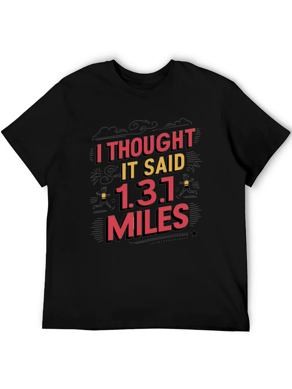 Funny Marathon Half Runner T-Shirt product image 5