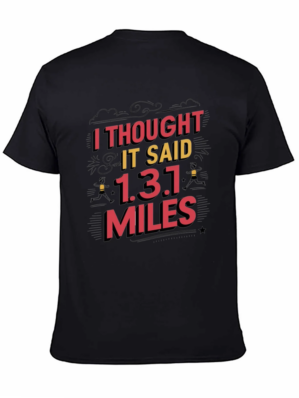 Funny Marathon Half Runner T-Shirt product image 4