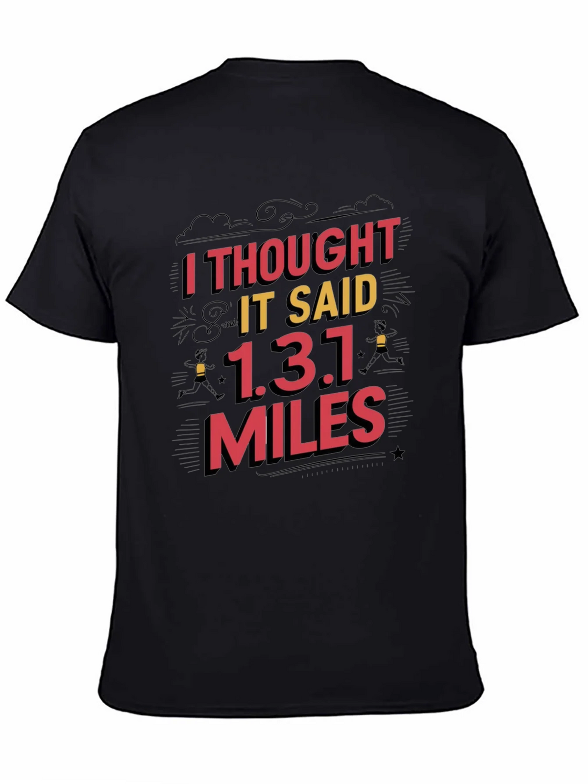 Funny Marathon Half Runner T-Shirt product image 4
