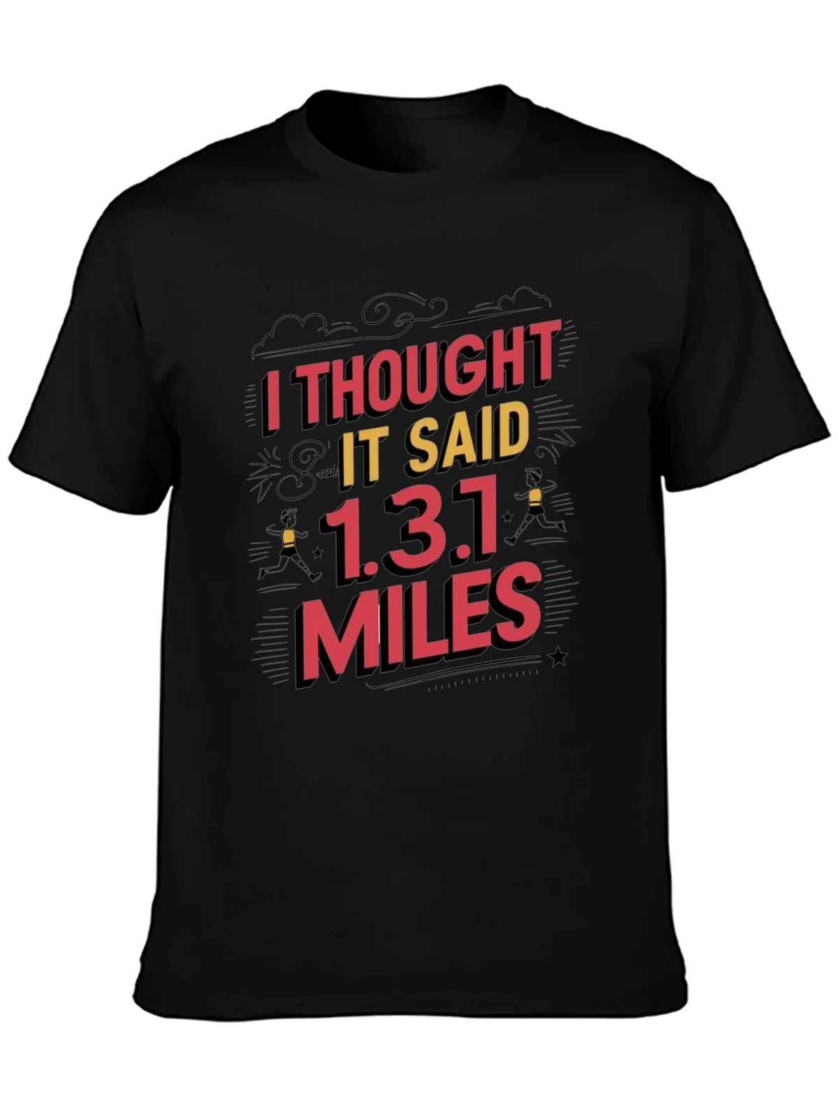 Funny Marathon Half Runner T-Shirt product image 3