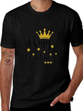 Its My Birthday Black T-Shirt with Crown product image 1