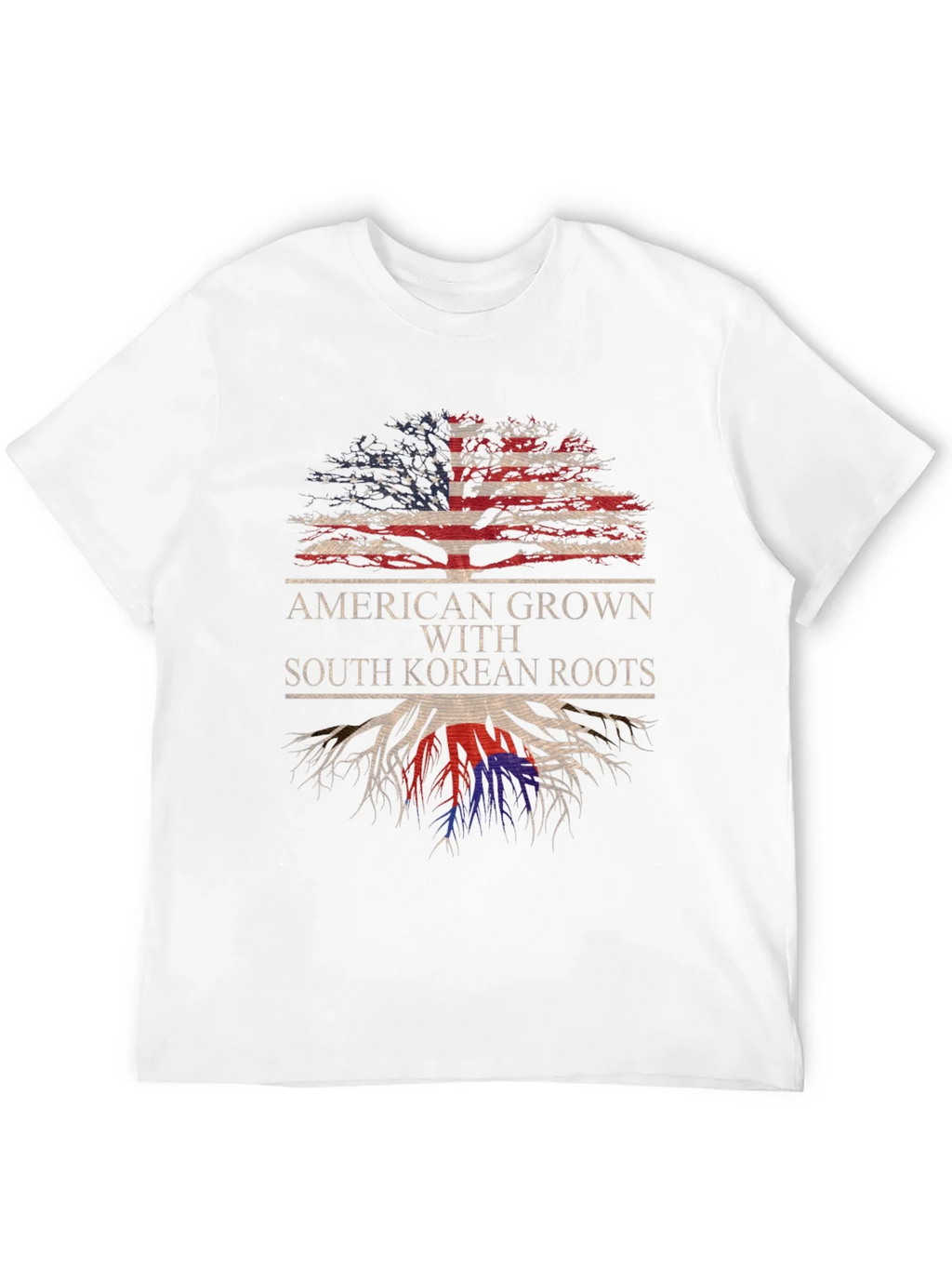 American Grown with South Korean Roots T-Shirt product image 11