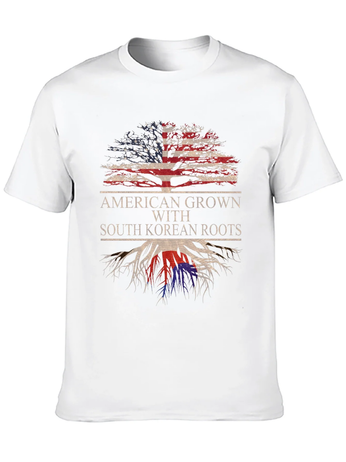 American Grown with South Korean Roots T-Shirt product image 9