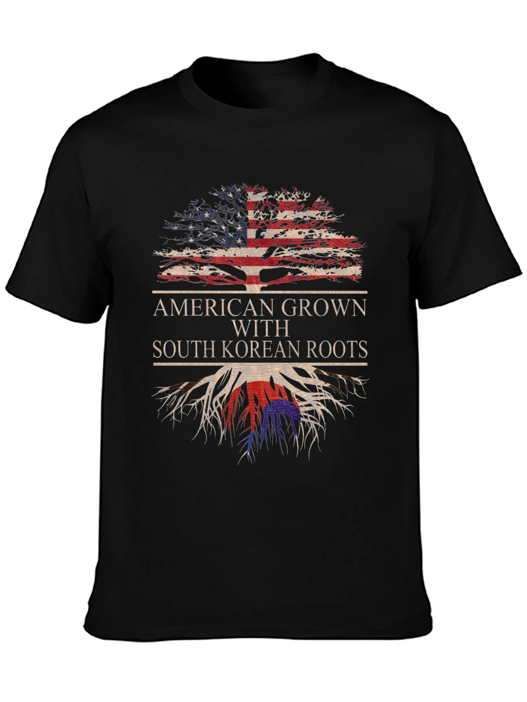 American Grown with South Korean Roots T-Shirt product image 3