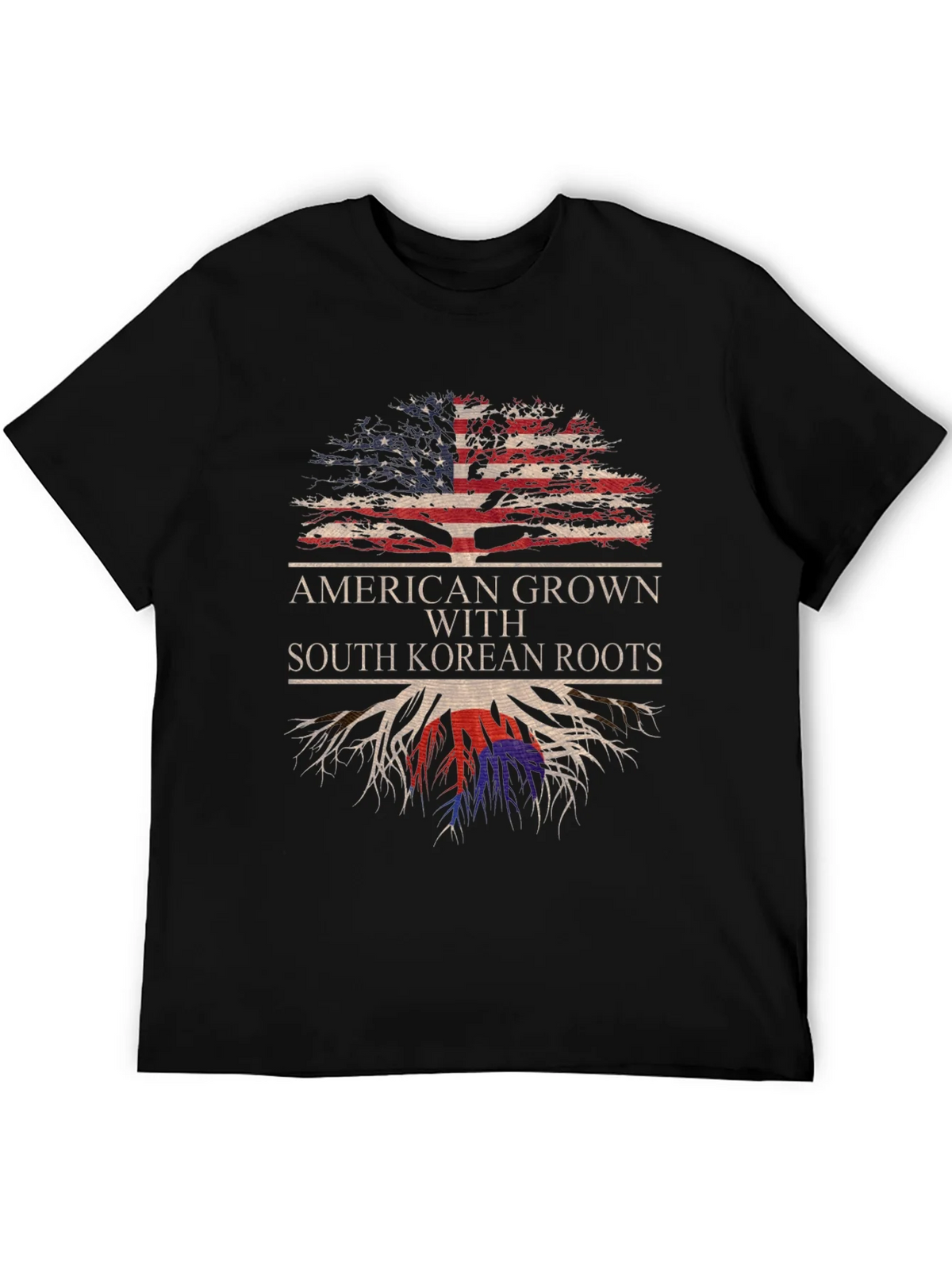 American Grown with South Korean Roots T-Shirt product image 5