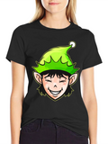 Festive Elf Graphic Tee