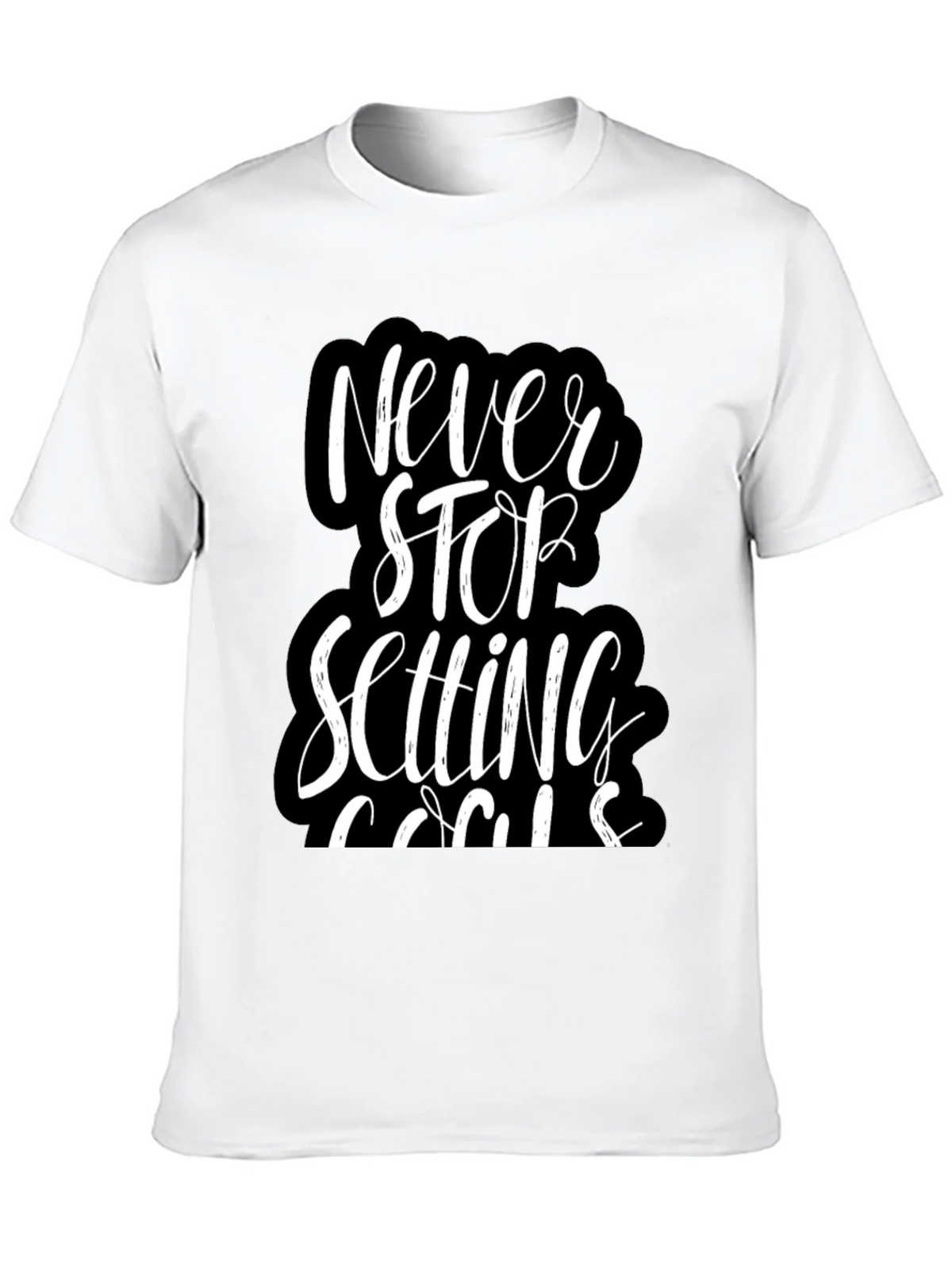 Never Stop Setting Goals T-Shirt product image 9