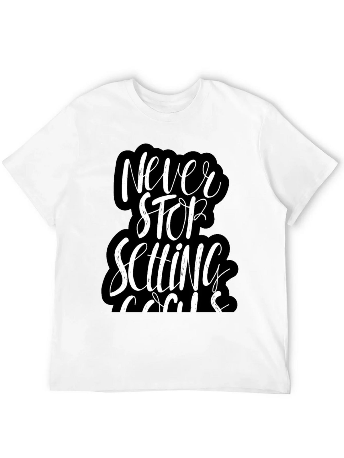 Never Stop Setting Goals T-Shirt product image 11