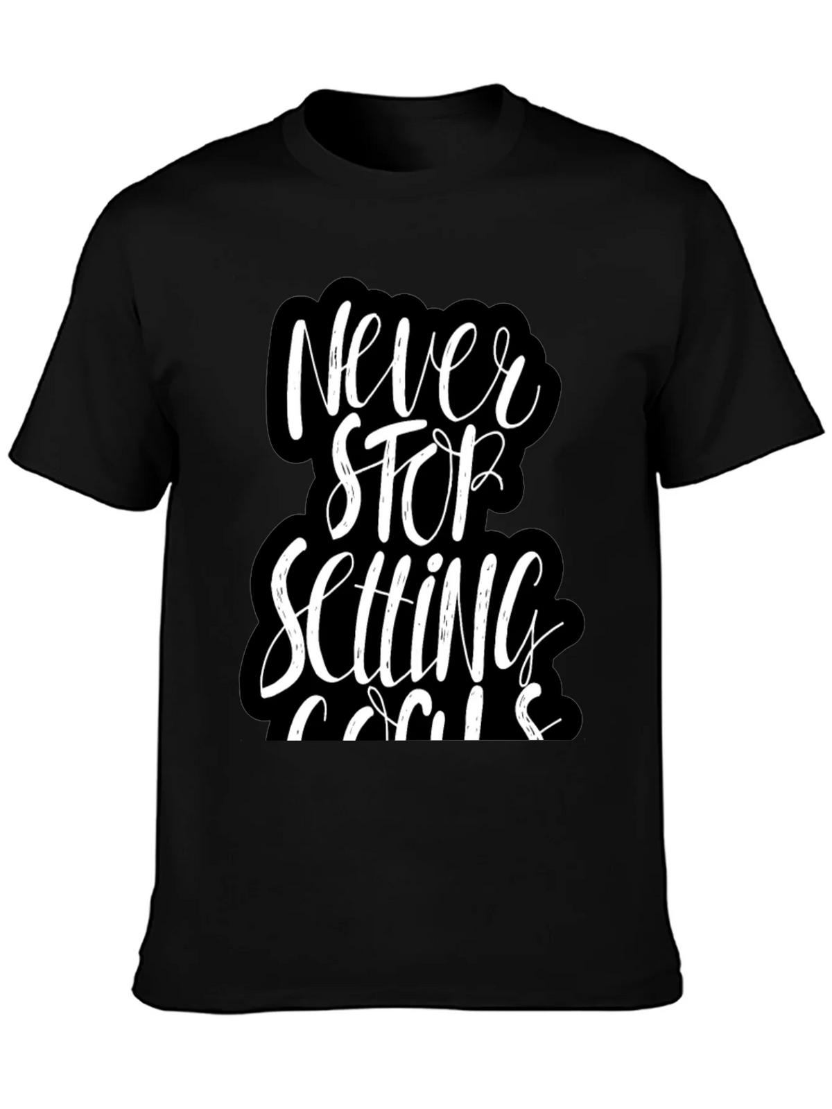 Never Stop Setting Goals T-Shirt product image 3