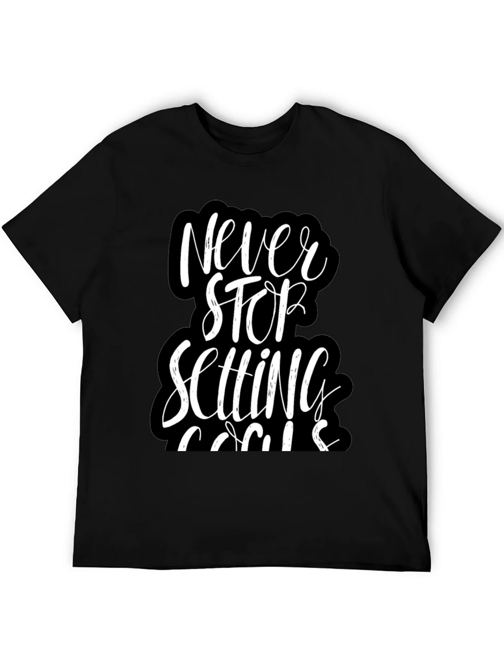 Never Stop Setting Goals T-Shirt product image 5