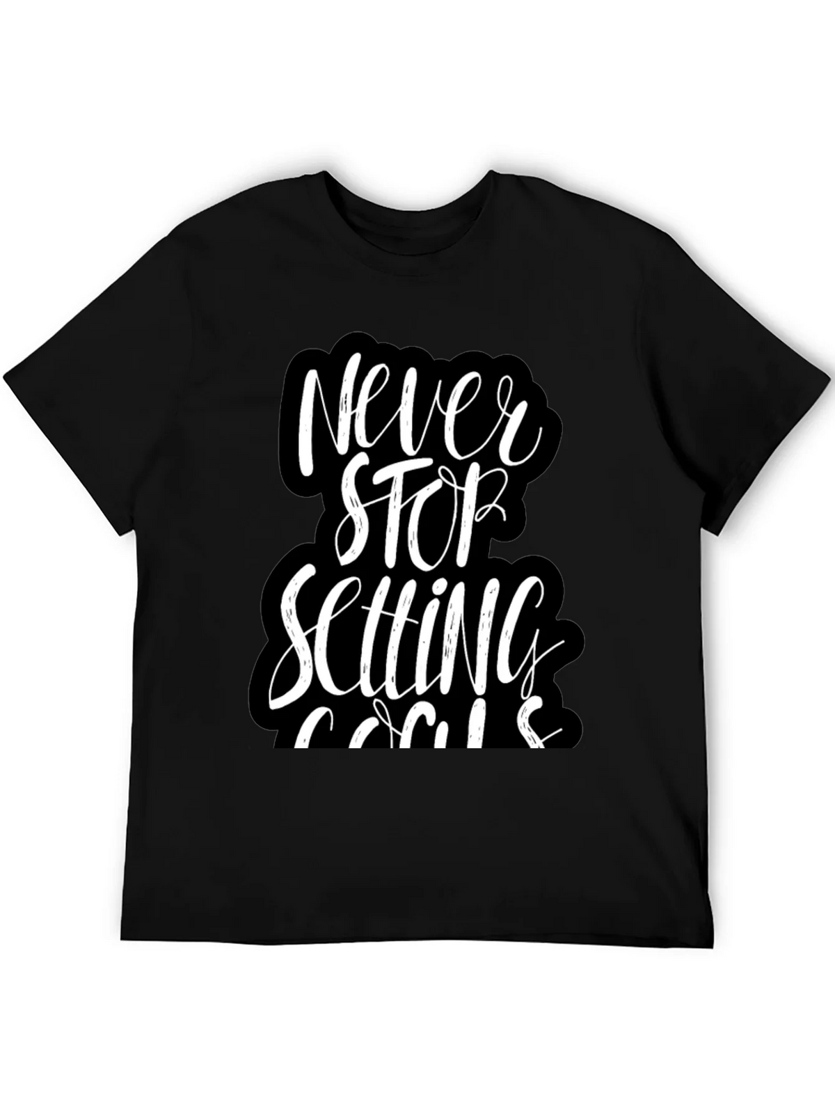 Never Stop Setting Goals T-Shirt product image 5