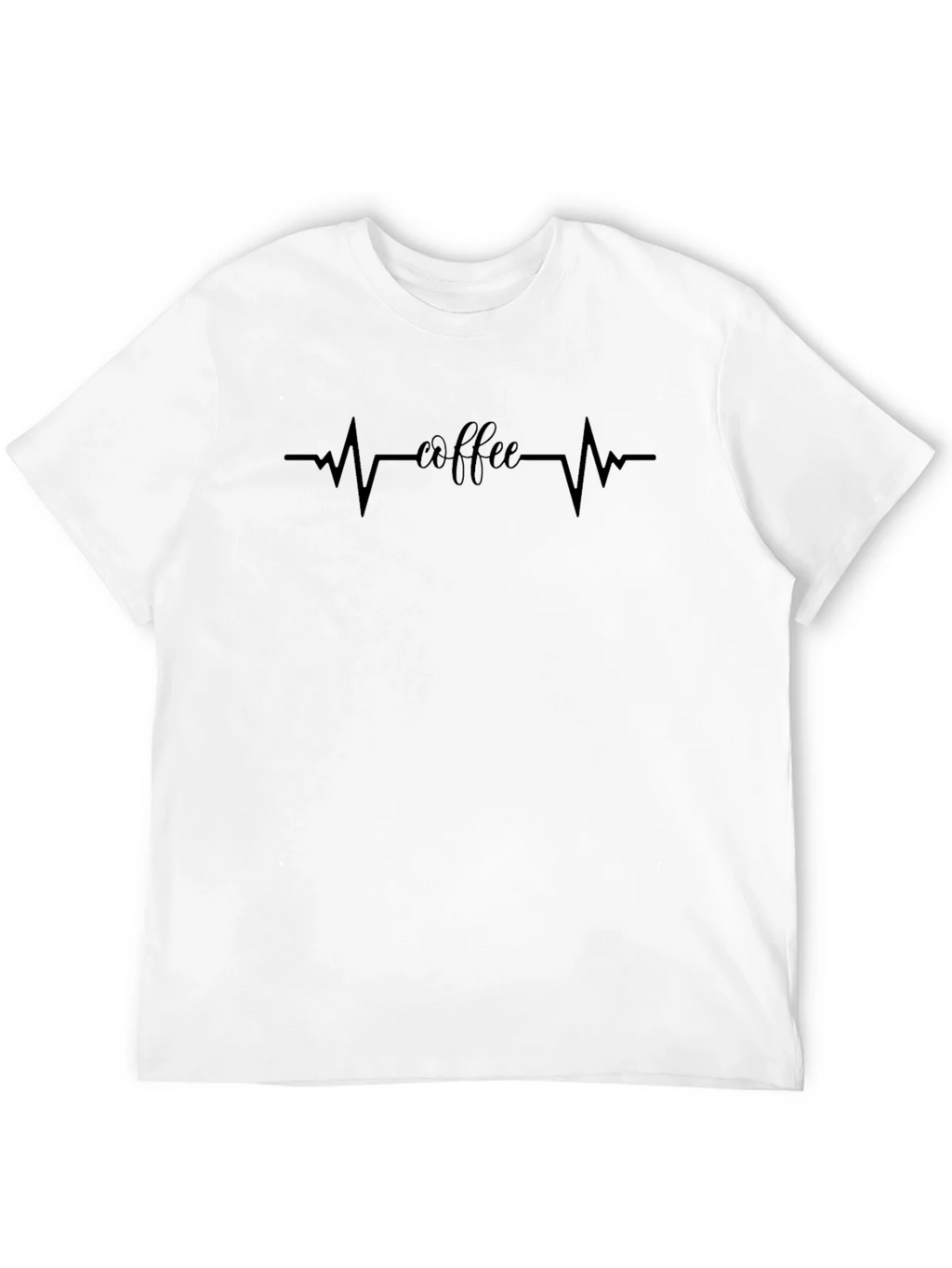 Coffee Heartbeat Graphic T-Shirt - Caffeine Lover Tee product image 11