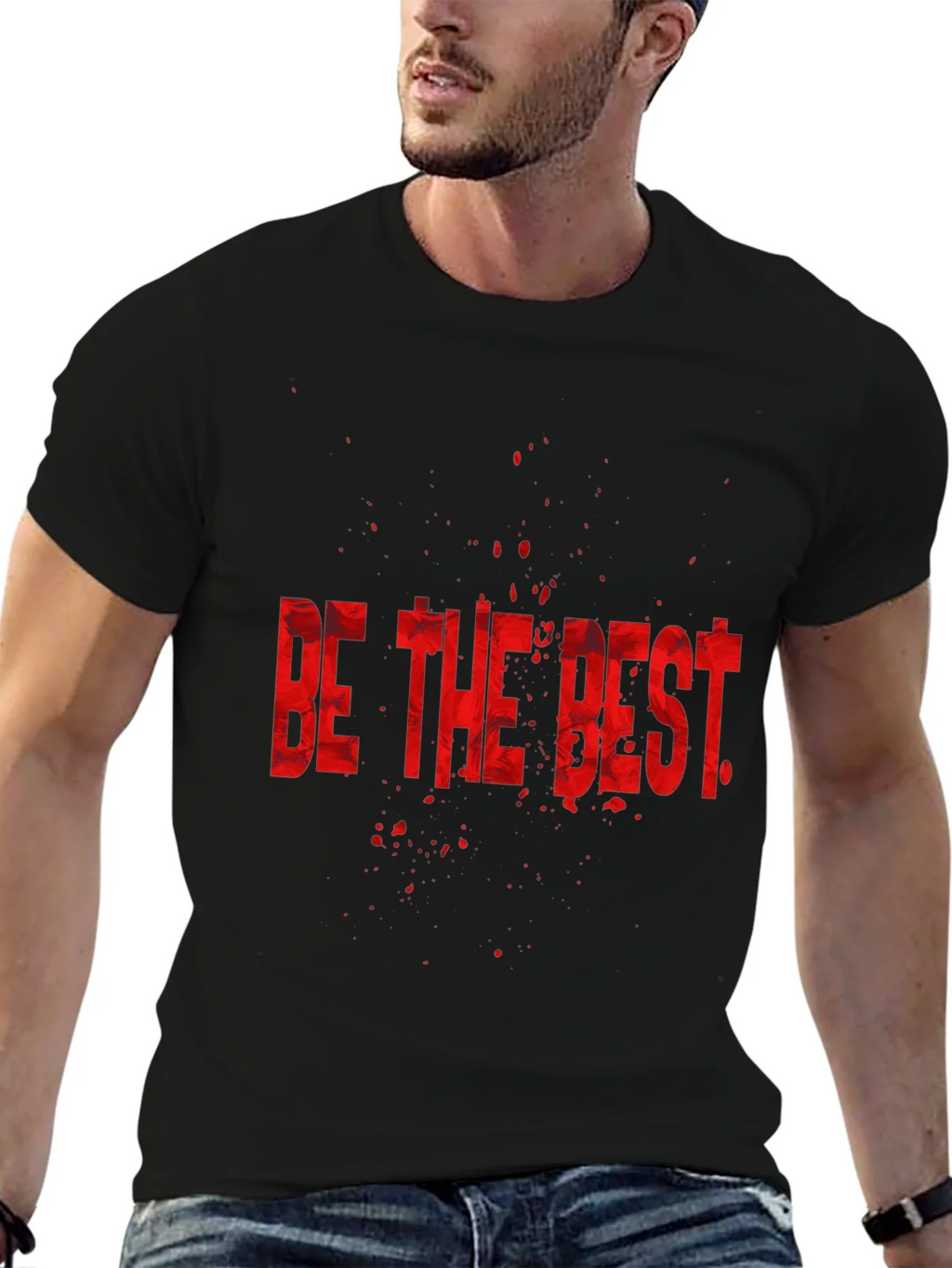 Be The Best Graphic Tee - Stylish Black T-Shirt product image 5