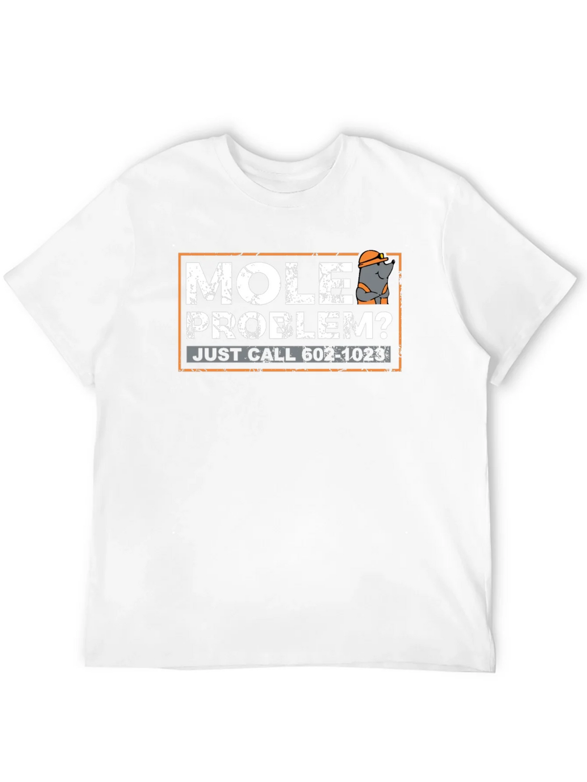 Mole Problem? Funny Pest Control T-Shirt product image 11