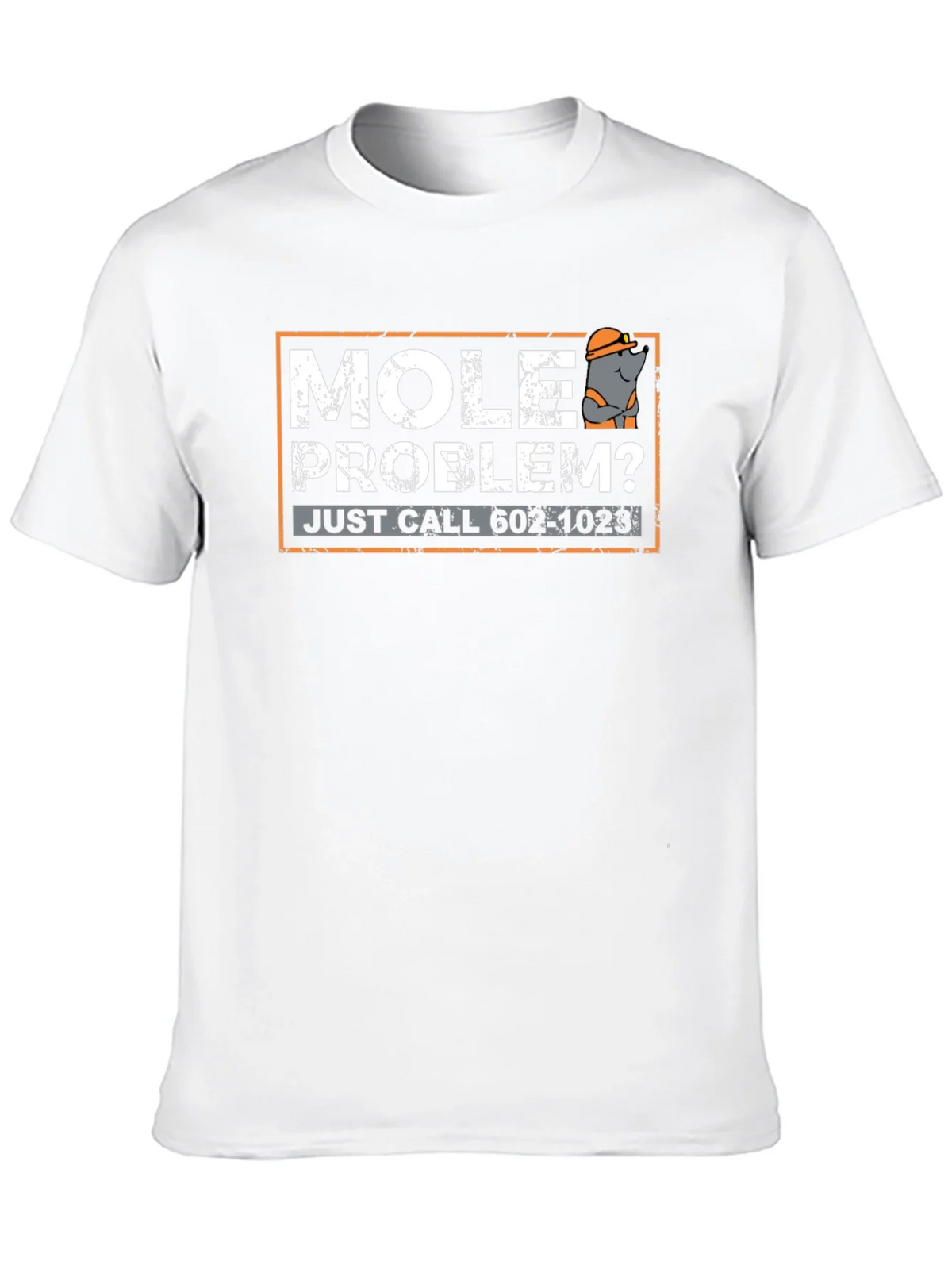 Mole Problem? Funny Pest Control T-Shirt product image 9