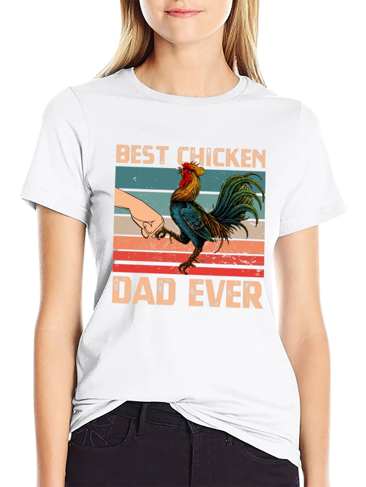 Best Chicken Dad Ever T-Shirt product image 8