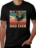 Best Chicken Dad Ever T-Shirt product image 1