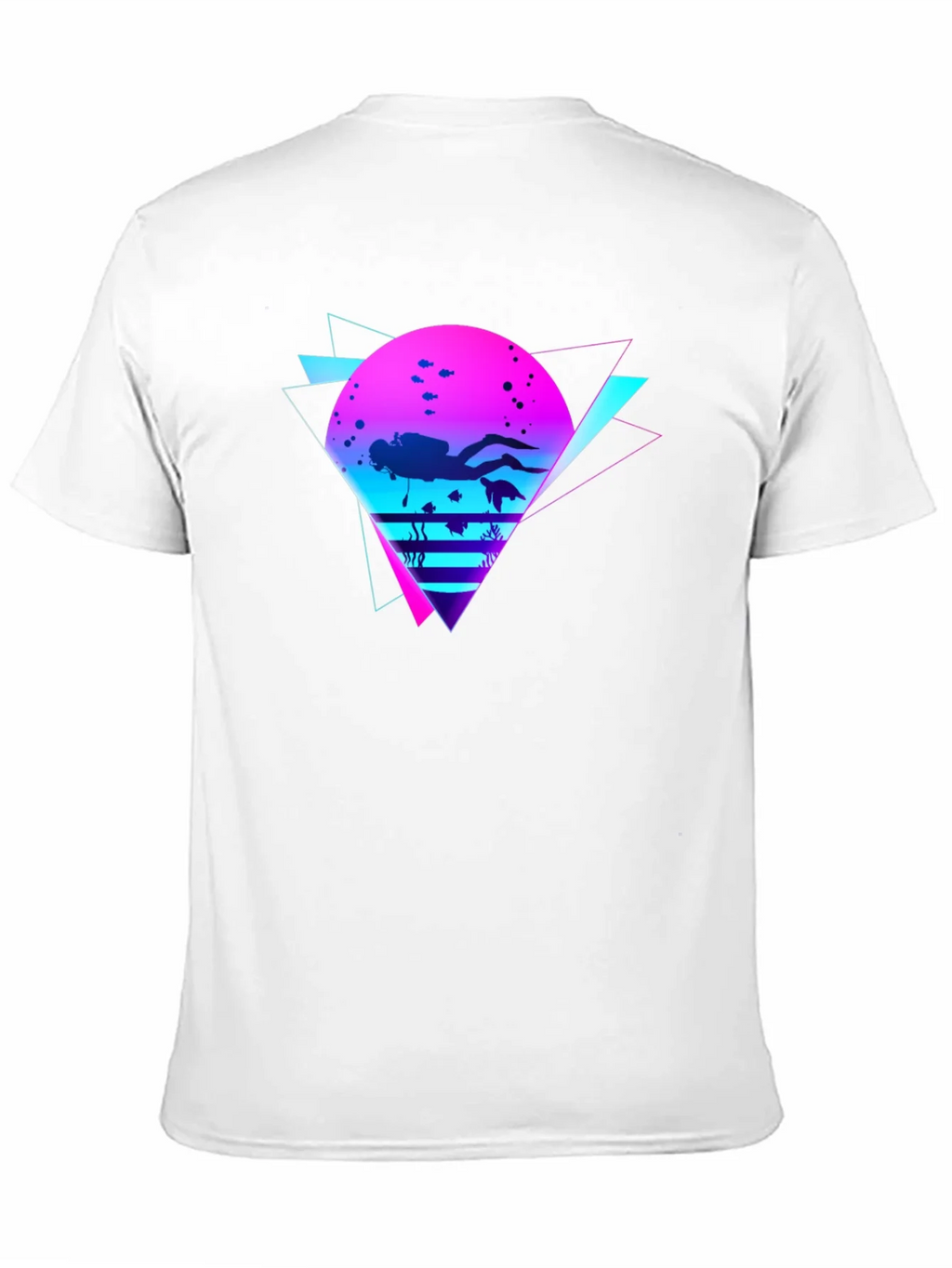 Retro Diver Graphic Tee - Black product image 10
