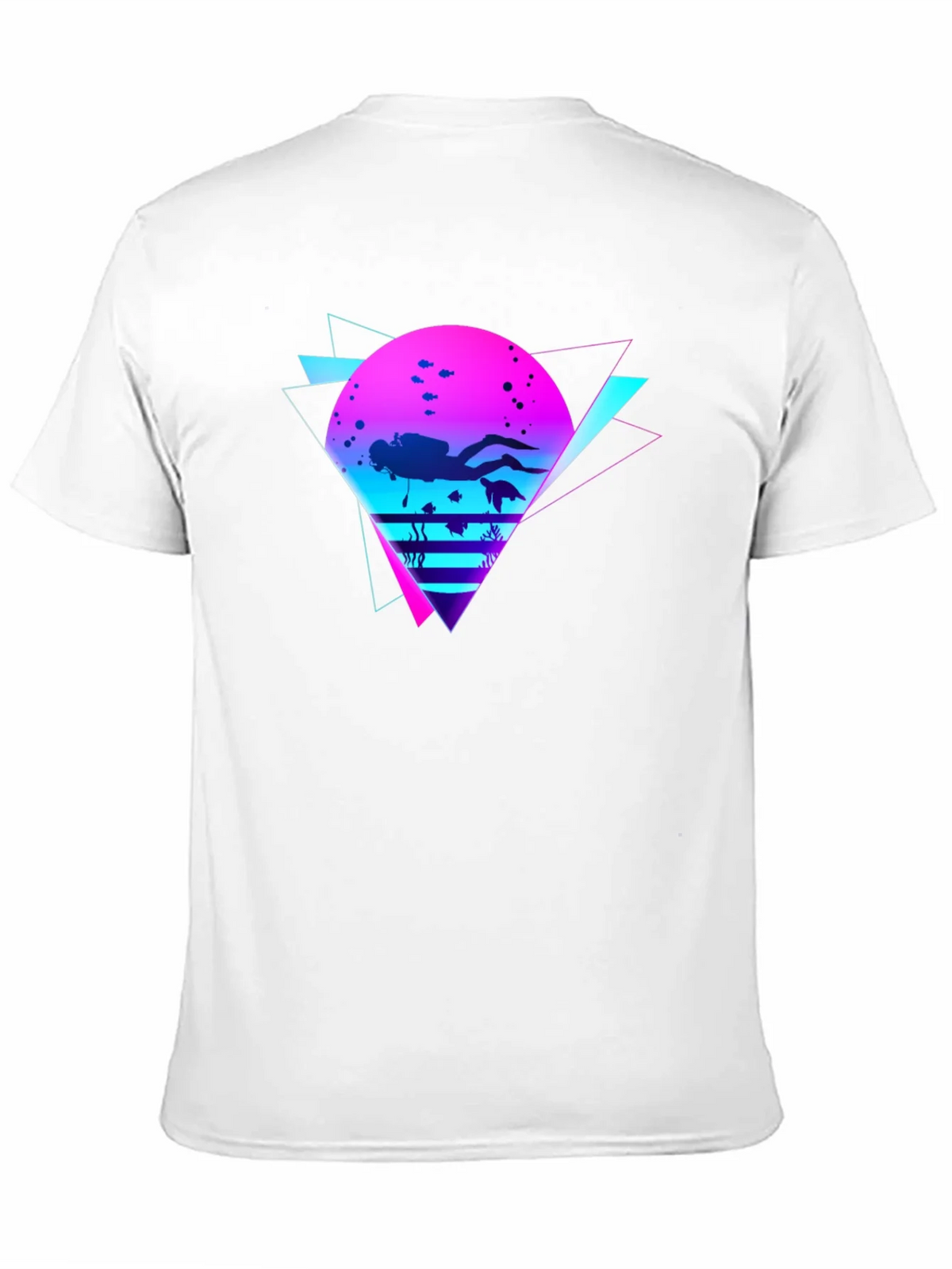 Retro Diver Graphic Tee - Black product image 10