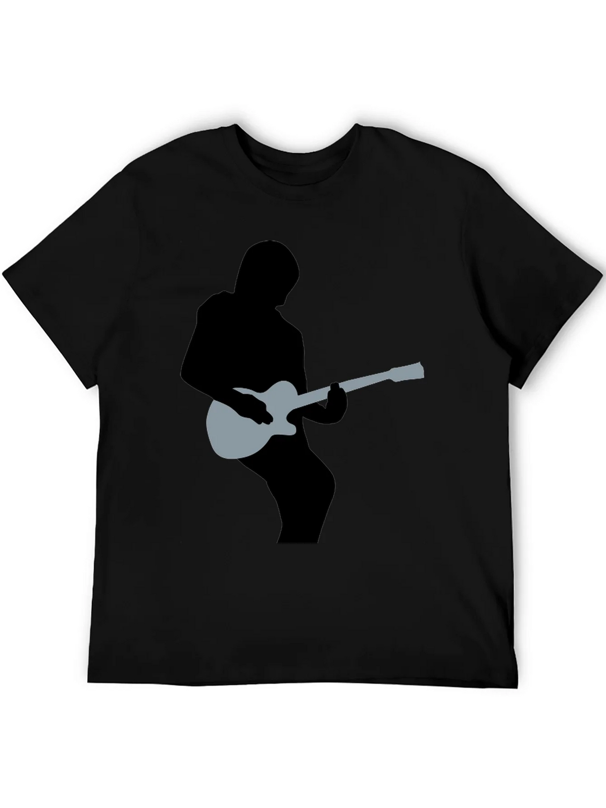 Guitar Silhouette Graphic Tee - Musicians Style product image 5