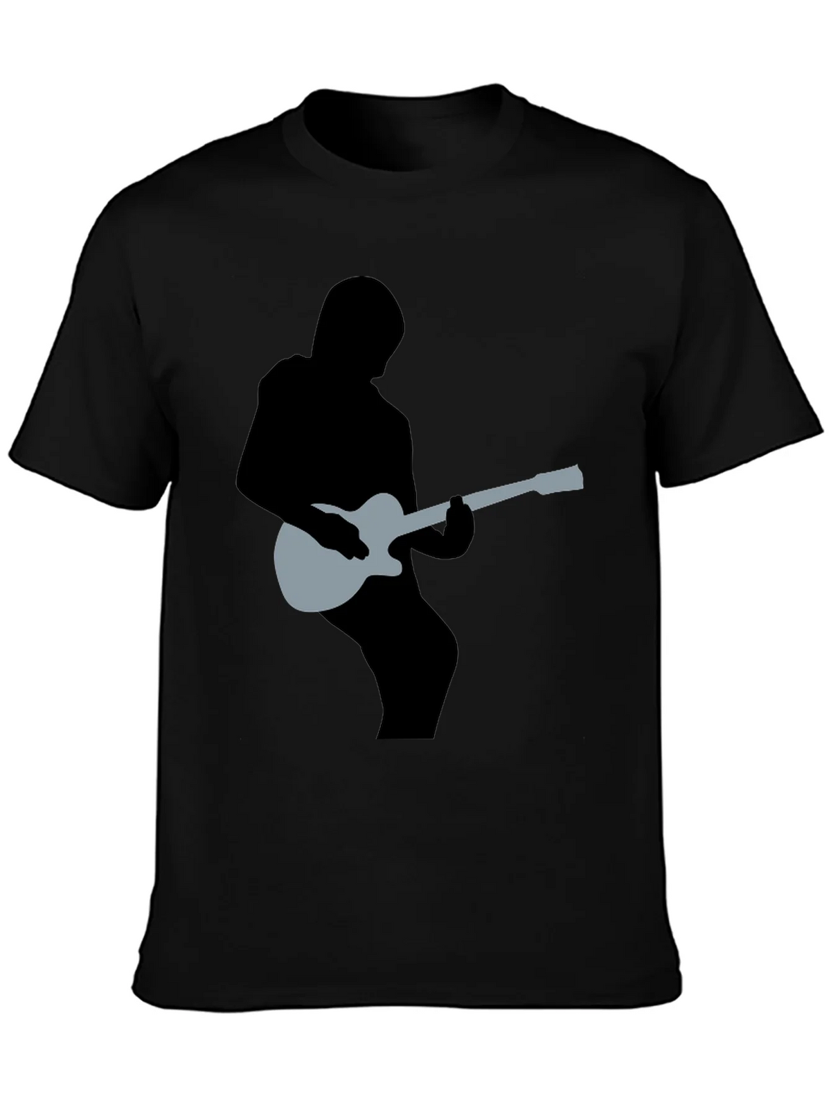 Guitar Silhouette Graphic Tee - Musicians Style product image 3
