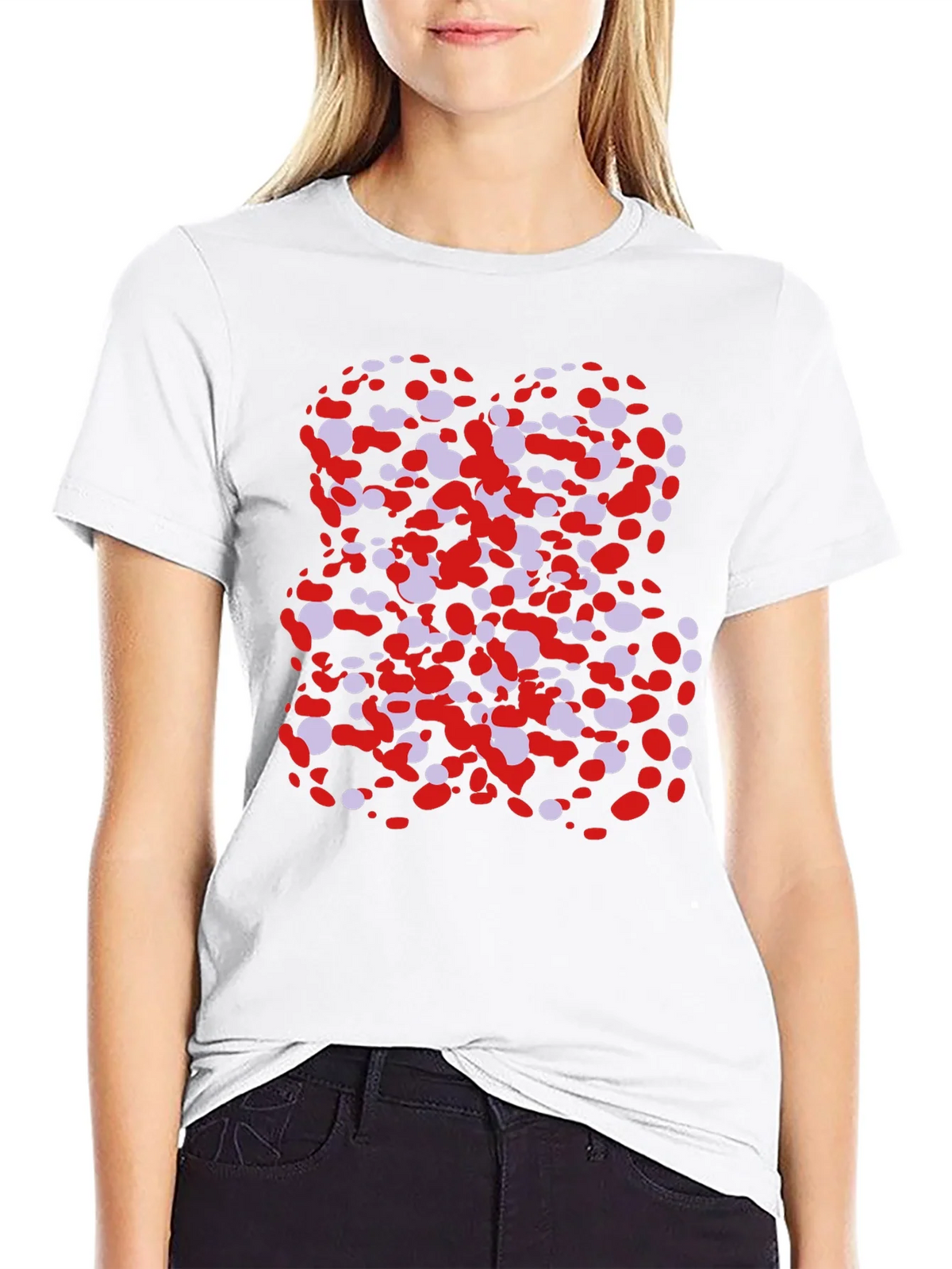 Abstract Dots T-Shirt - Modern Graphic Tee product image 8